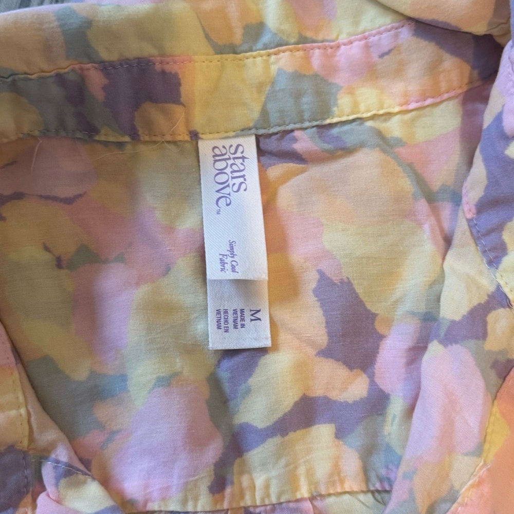 Stars Above Pastel Floral Pajama Top bundle - Picture 4 of 5